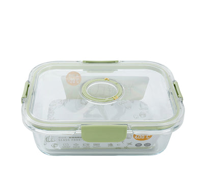 Airtight Glass storage container, Rectangle 1480 mL, 1.56Qt