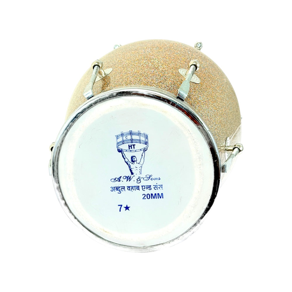 Fiberglass dholak  w/bolts