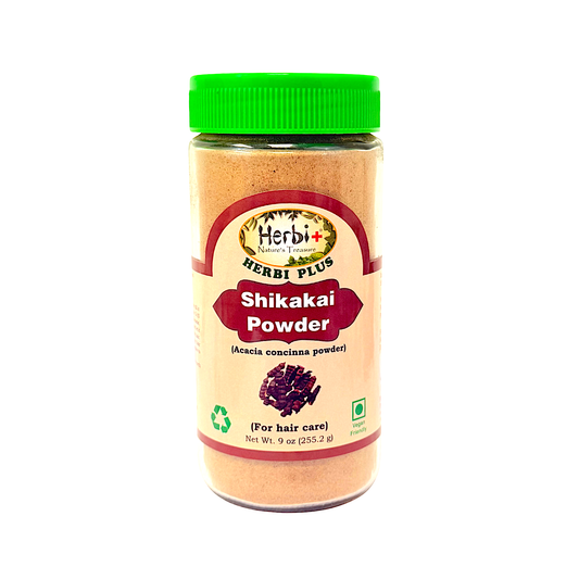 Herbi Plus Shikakai powder 9 oz  for hair (MOQ=dz)
