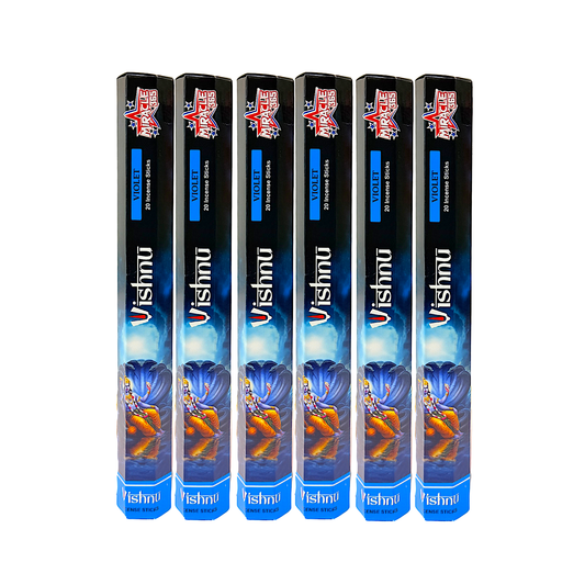 Miracle 365 Vishnu (6 tubes of 20 incense sticks each)(MOQ=10pc)