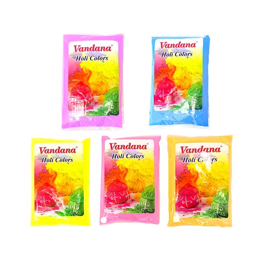 Vandana Holi Color, 7oz - Assorted colors (MOQ=2dz)