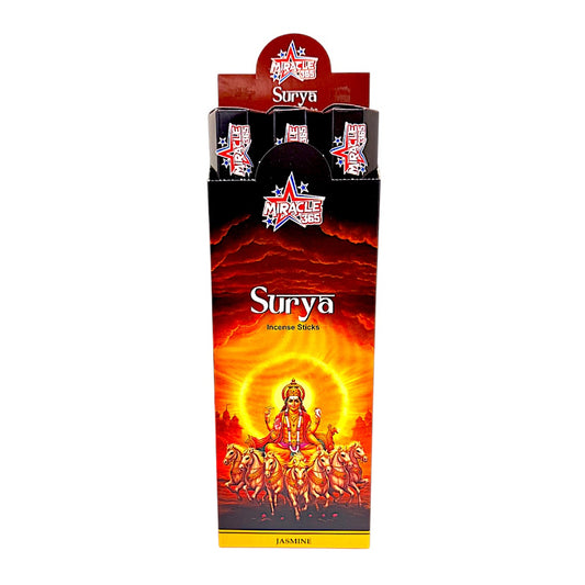Miracle 365 Surya (6 tubes of 20 incense sticks each)(MOQ=10pc)