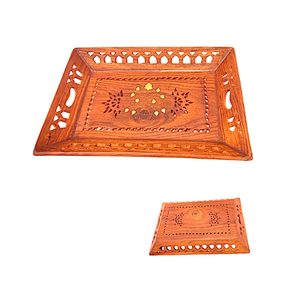 Wooden Tray 8.5x13 inches (MOQ=ea)