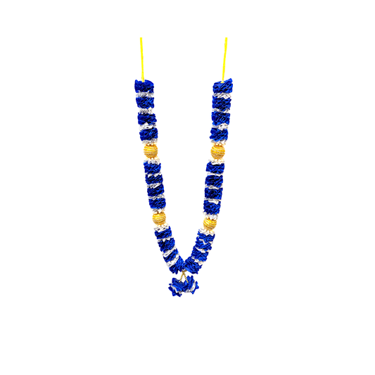 Garland 24 inch Ruffles and Gold disco stops yellow, red,pink   (MOQ=dz)