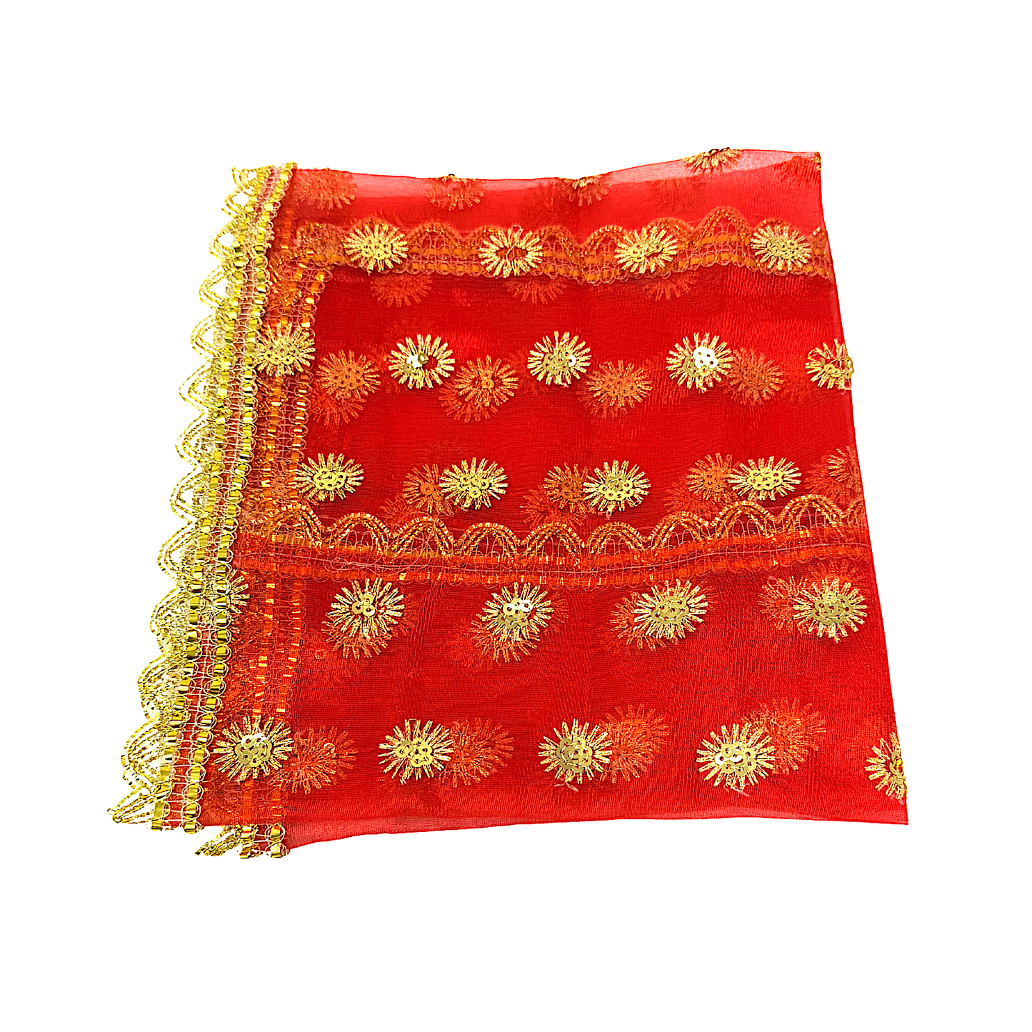 Chunni 20 inch by 40 inch (Assorted designs) (MOQ=dz)