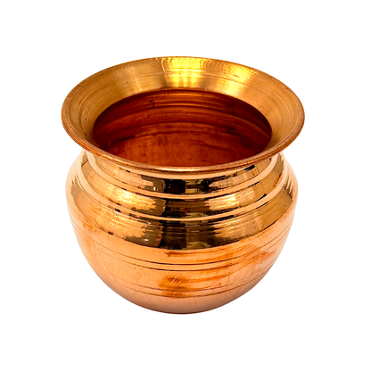 Copper lota #6 extra small 3" tall  (MOQ=ea)